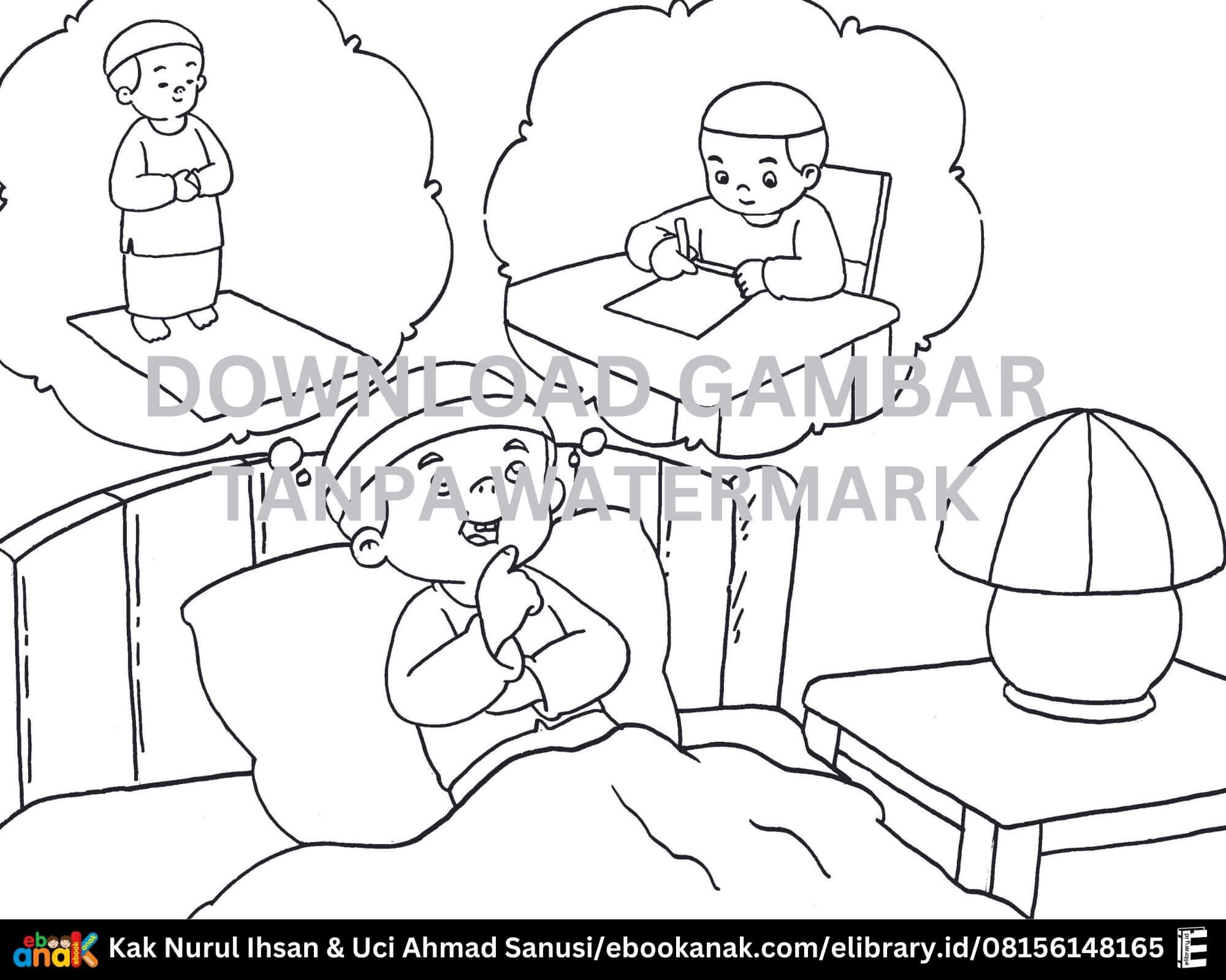 001. Gambar Mewarnai Membayangkan Keinginan 001. Gambar Mewarnai Membayangkan Keinginan