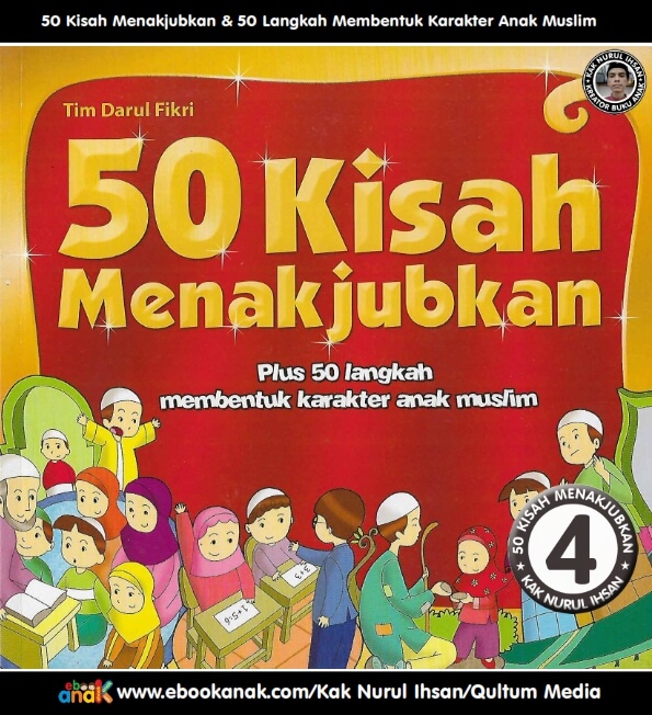 50 kisah menakjubkan Jilid 4 Cover 50 kisah menakjubkan Jilid 4 Cover