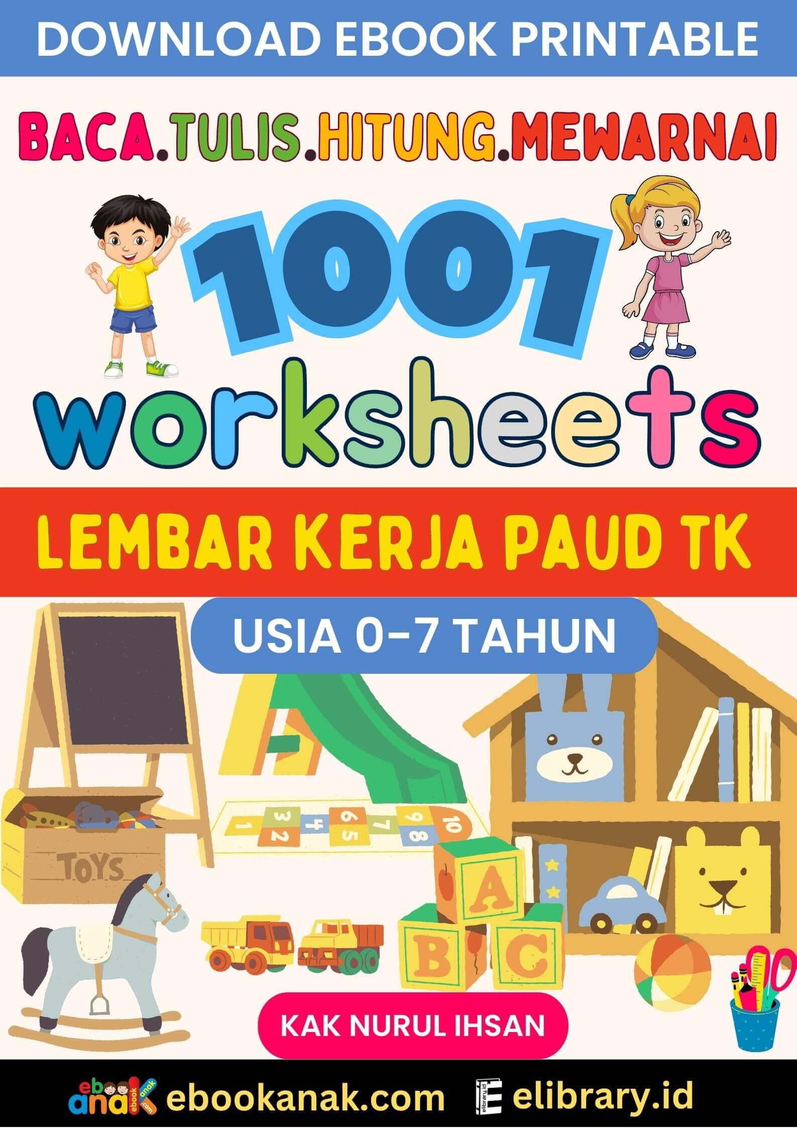 P001 Paket 1001 Worksheets PAUD TK P001 Paket 1001 Worksheets PAUD TK