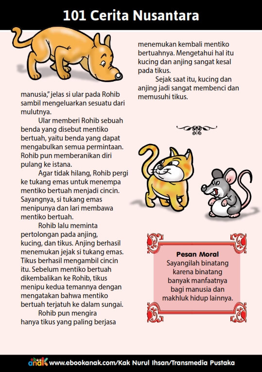 Seri 101 Cerita Nusantara 1 hal isi b Seri 101 Cerita Nusantara 1 hal isi b